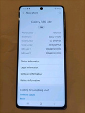 Samsung Galaxy S10 Lite 