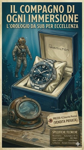 Hamilton khaki navy frogman - khaki,