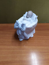 NAO by Lladro Ceramica bambino nella culla - Ceramica Valencia Made in Spain 