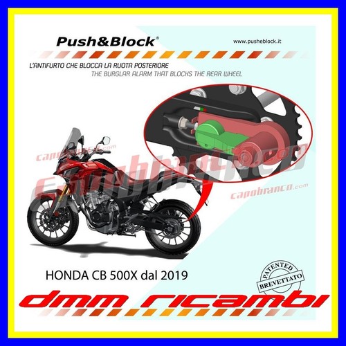 Antifurto meccanico push - antifurto,