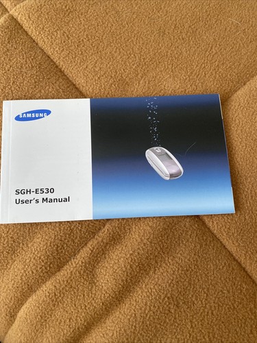 Sgh e530 manuale - manuale, utente