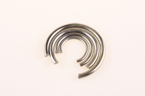 Anello cromato metallo per - anello,