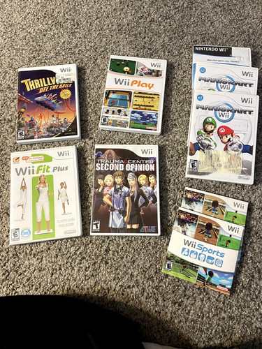Vtg nintendo wii games - nintendo,