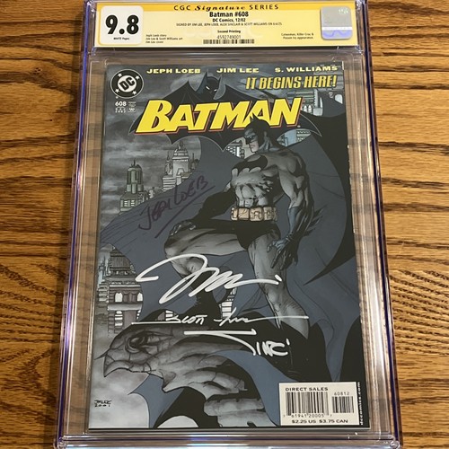 Batman 608 cgc 8 wp - batman, 9.8