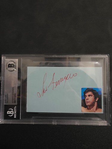 Lou ferrigno autografo - ferrigno,
