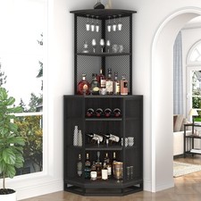 Mobile bar angolare alto con