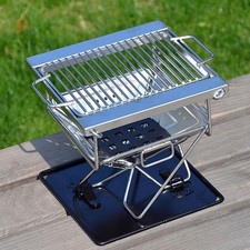 Barbecue pieghevole, pratico