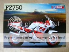 YAMAHA FZ750 Scheda Tecnica