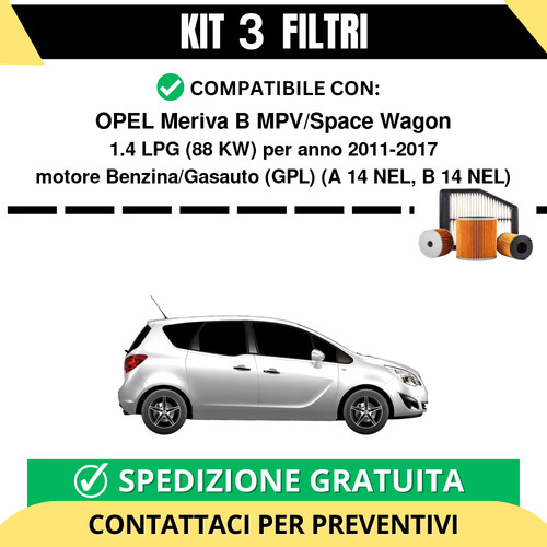 Kit filtri tagliando per - kit,