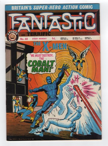 1967 marvel men - x-men, 1st