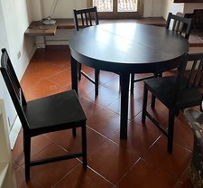 Tavolo rotondo allungabile - rotondo, con