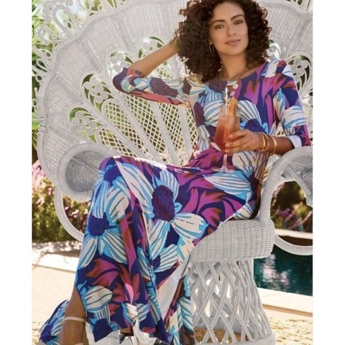 Maxi abito serena floreale - abito,
