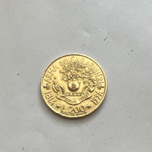 Moneta 200 lire anno - ,