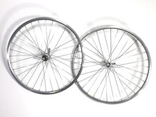 1990 MAVIC SUP 217 26" hubs Shimano Deore DX 7V front OK rear crooked