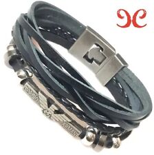 BRACCIALE UOMO CINTURINO CUOIO