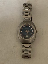 PRYNGEPS automatic date cassa bracciale acciaio 26mm anni 70 NOS