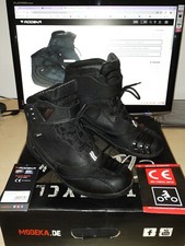 STIVALETTO MOTO UOMO IN PELLE NERO - MODEKA BLACK RIDER NR. 43