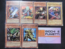 LOTTO 6 CARTE SCIABOLA X tutte