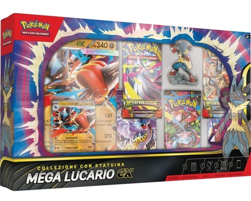 Collezione mega lucario con - mega, ex