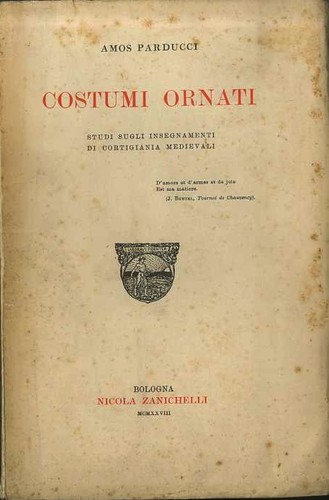 Costumi ornati studi sugli - studi,