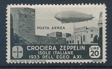 1933 COLONIE  ISOLE EGEO