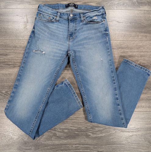 Jeans hollister blu slim - jeans,