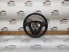 ☑️ VOLANTE IN PELLE NERA MULTIFUNZIONE BMW SERIE 5 F10 2010 I1