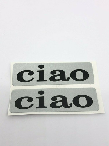 Coppia adesivi serbatoio ciao - adesivi,