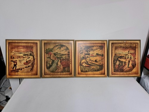 Set quadri retro in - set, retro'