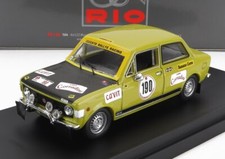 MODELLINO AUTO STATICO FIAT 128 #190 BETTEGA RALLY 1972 CASTROZZA SCALA 1/43