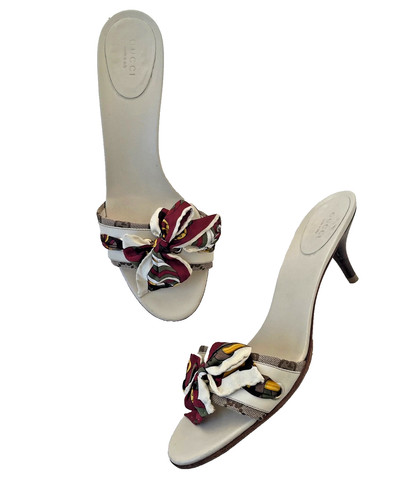 Gucci tacchi spillo seta - gucci, in