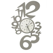 Arti e Mestieri, Lupin Grande, Orologio da Parete 65cm, Metallo