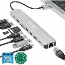 Hub USB-C collegabile 9 in 1