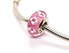 🩷Ciondolo perline in vetro