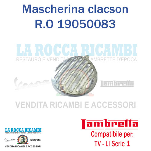 Mascherina griglia clacson - mascherina, /