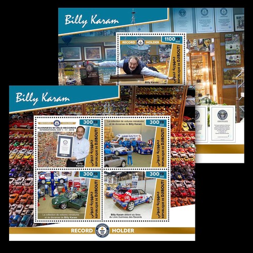 Francobolli billy karam - francobolli,