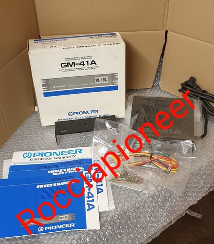 Pioneer amplificatore 41a - pioneer, gm-41a