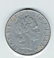 Italy coin lire - italy, lire...1956