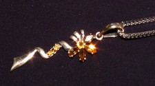 Ciondolo Fiore, Argento, 8