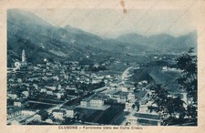 1932 CLUSONE Panorama visto