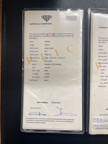 Diamanti naturali certificati