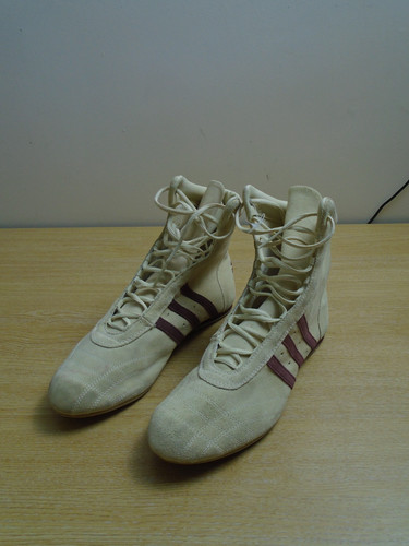 Stivali boxe alti adidas - boxe,