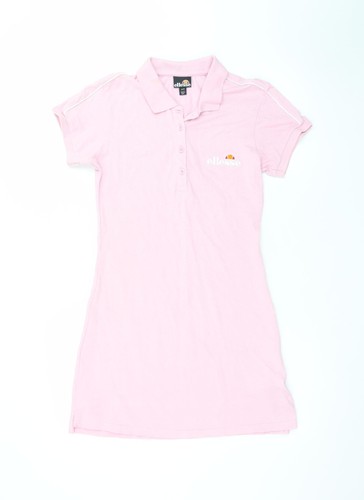 Abito polo donna ellesse rosa - polo,