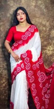Sari Mol cotone stampa batik