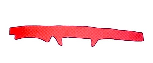 Rosso cruscotto tappetini eco - tappetini,