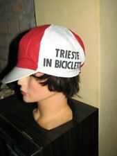 Vintage Cycling Jersey Maglia Ciclismo Bici  hat cap Trieste Cottur  '70s