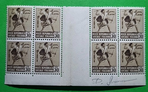 Francobollo 1944 blocco - , 8