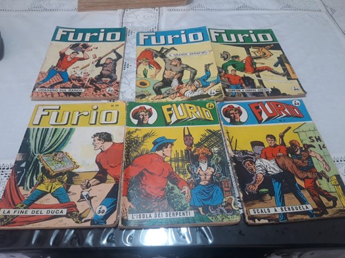 Lotto fumetti furio - lotto,