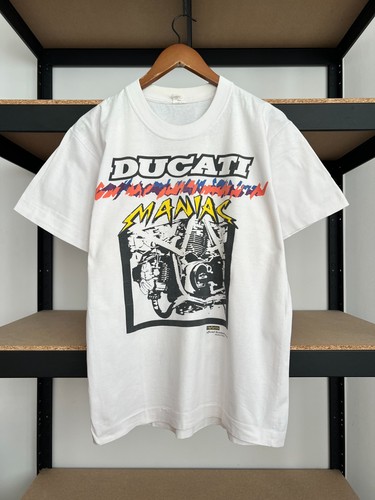 Shirt bianca ducati - t-shirt, maniac