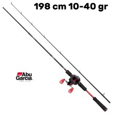 ABU GARCIA MAX X CASTING COMBO 198 CM 10-40 GR CANNA PESCA + MULINELLO